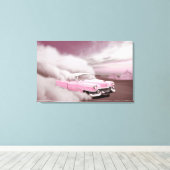 Antikes Automobil Leinwanddruck (Insitu (Holzboden))