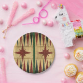 Antikes Backgammon-Spiel-Brett durch Ethan Harper Pappteller (Party)