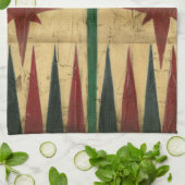 Antikes Backgammon-Spielbrett von Ethan Harper Geschirrtuch (Gefaltet)