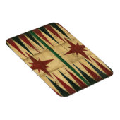 Antikes Backgammon-Spielbrett von Ethan Harper Magnet (Rechte Seite)