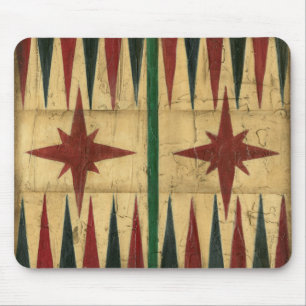 Antikes Backgammon-Spielbrett von Ethan Harper Mousepad