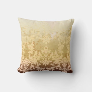 Antikes barockes Muster, ornamentaler Luxus. Kissen