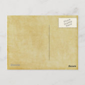 Antikes Bindungsdesign Arabianische Nächte Buchabd Postkarte (Rückseite)