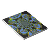 Antikes Blau Notizblock (angewinkelt)