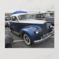 Antikes Blaues Auto