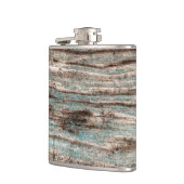 Antikes Blauholz Flachmann (Links)
