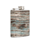 Antikes Blauholz Flachmann (Rechts)