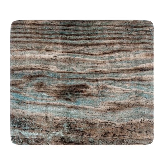 Antikes Blauholz Schneidebrett (Vorderseite)