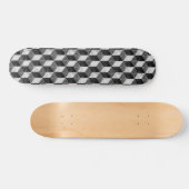 Antikes Blockmuster 01 Skateboard (Horizontal)