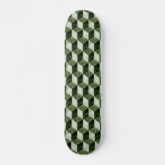 Antikes Blockmuster 03 Skateboard (Vorne)
