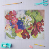 Antikes Blumen-Samen-Katalog-Seidenpapier 17x23 Seidenpapier (Basteln)