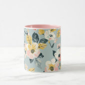 Antikes Blumencafé Tasse (Zentrum)