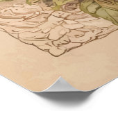 Antikes Blumengeschirr Poster (Ecke)