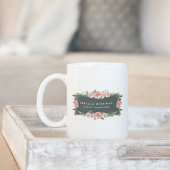 Antikes Blumenlogo Kaffeetasse