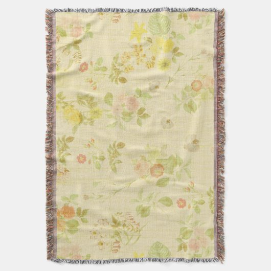 Antikes Blumenmuster Decke (Vorderseite Vertikal)