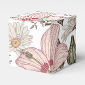 Antikes Blumenmuster mit Rosen Geschenkschachtel (Vorderseite)