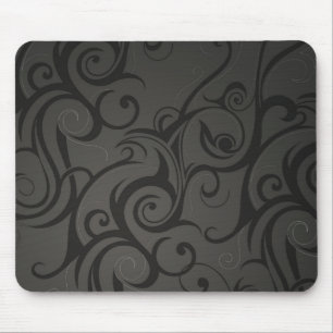 Antikes Blumenmuster Mousepad
