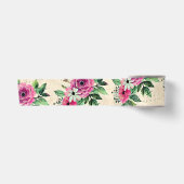 Antikes Blumenmuster Satinband (Vorderseite)