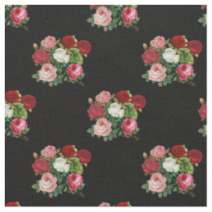 Antikes Blumenmuster Stoff