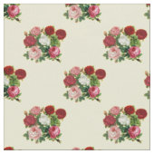 Antikes Blumenmuster Stoff (Nahaufnahme)