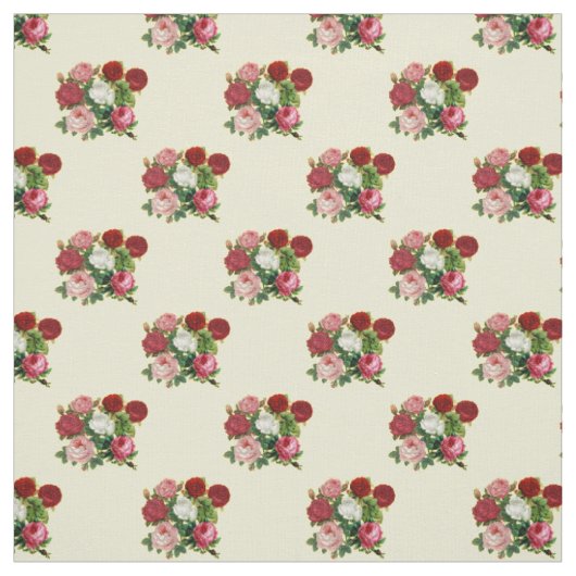 Antikes Blumenmuster Stoff (Muster)