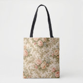 Antikes Blumenmuster Tapete Tasche (Vorderseite)