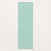 Antikes Blumenmuster Teal Blau & Olivgrün Yogamatte (Rückseite)