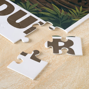 Antikes Borobudur-Tempel Indonesien Sonnenaufgang  Puzzle