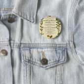 Antikes Botanik-Exlibris Button (Beispiel)
