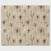 Antikes botanisches Blumenmuster (10) Geschenkpapier (Flach)