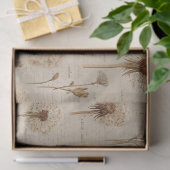 Antikes botanisches Blumenmuster (10) Seidenpapier (Geschenk)