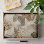 Antikes botanisches Blumenmuster (1) Seidenpapier (Geschenk)