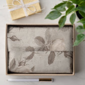 Antikes botanisches Blumenmuster (5) Seidenpapier (Geschenk)