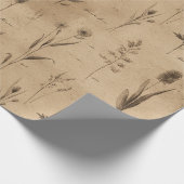 Antikes botanisches Blumenmuster (9) Geschenkpapier (Ecke)