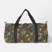 Antikes botanisches Fruchtmuster Duffle Bag (Vorderseite)