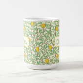 Antikes Botanisches Zitronenbaum-Muster Kaffeetasse (Mittel)
