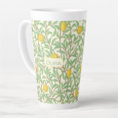 Antikes Botanisches Zitronenbaum-Muster Milchtasse (Linke Ecke)