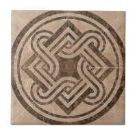 Antikes braunes Design