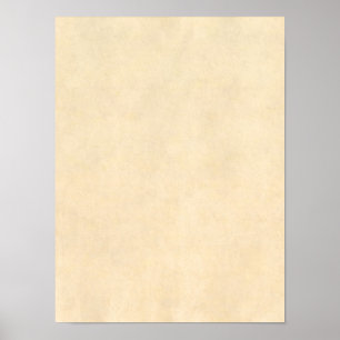 Antikes braunes Wildleder Pergament Vorlage Poster
