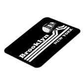 Antikes Brooklyn New York Magnet (Linke Seite)