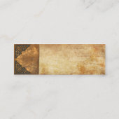 Antikes Buch II Mini Visitenkarte (Rückseite)