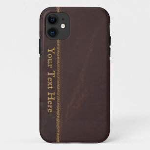 Antikes Buch-Imitatleder, Vintager retro Blick Case-Mate iPhone Hülle