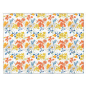 Antikes bunte Blumenmuster Tischdecke (Vorderseite (Horizontal))