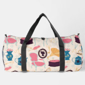 antikes Cameo-Grammophon-Phonograph viktorianisch Duffle Bag (Rückseite)