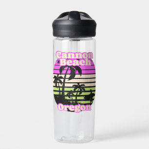 Antikes Cannon Beach Oregon Trinkflasche