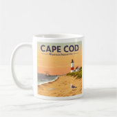 Antikes Cape Cod Massachusetts Kaffeetasse (Links)