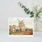 Antikes Carnarvon Castle Postkarte (Stehend Vorderseite)