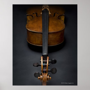Antikes Cello Poster