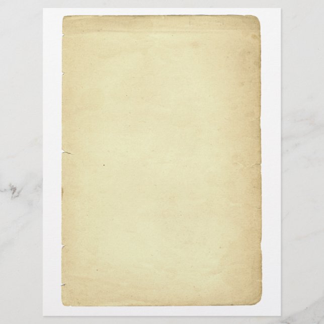 Antikes Charm Altpapier (Vorderseite)