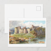 Antikes Chepstow Castle Postkarte (Vorne/Hinten)